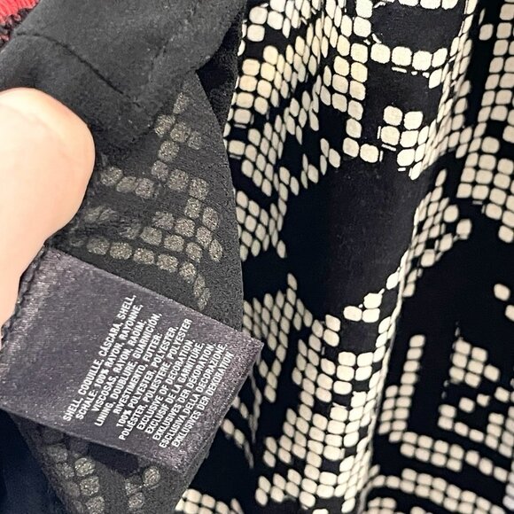 Anthropologie Floreat‎ Abelia Dress S Beaded Crochet Embroidered Fringed Boho - Picture 8 of 8